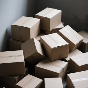 Nondik eraman ditzaket kartoizko kaxak nire ondoan: