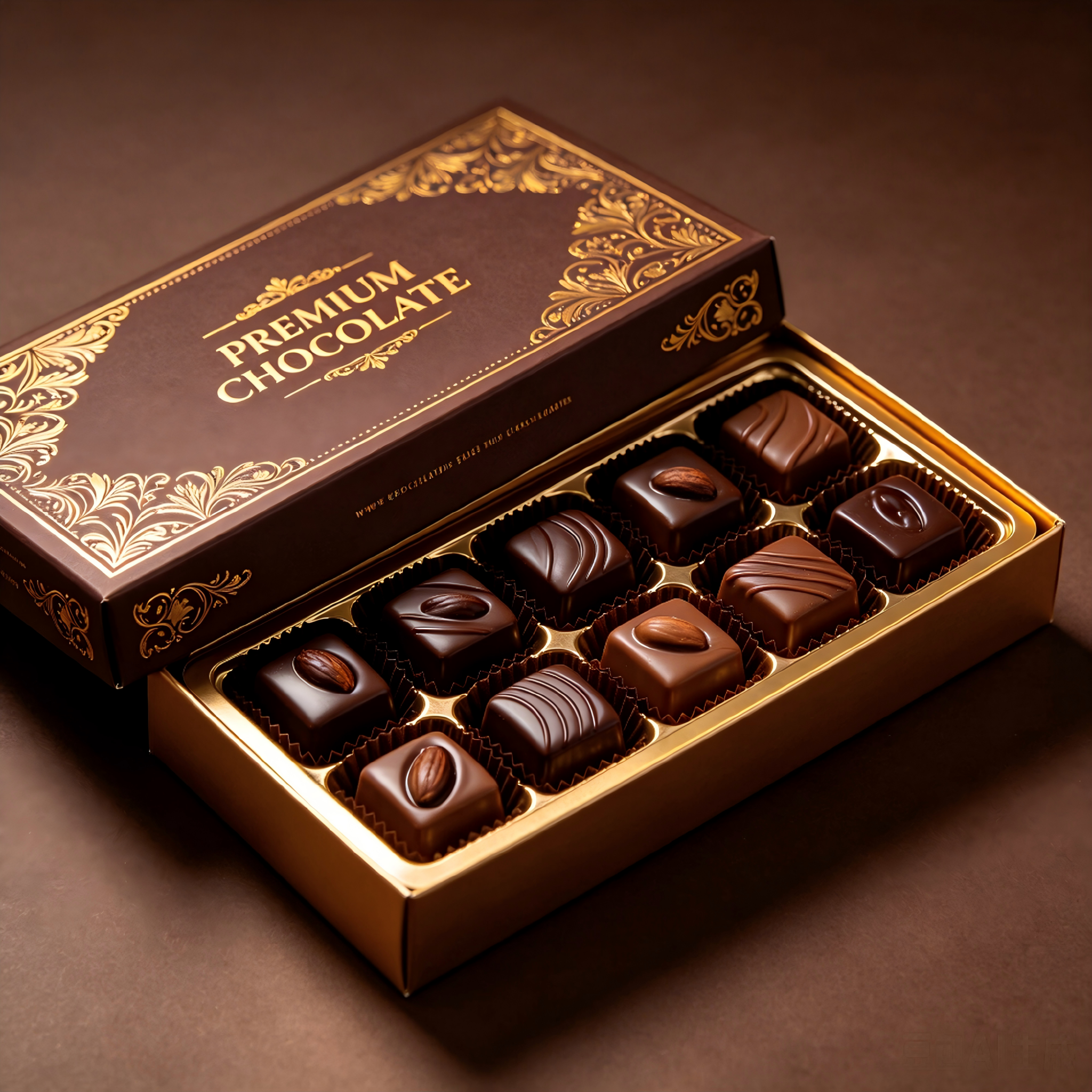 chocolate packaging boxes wholesale