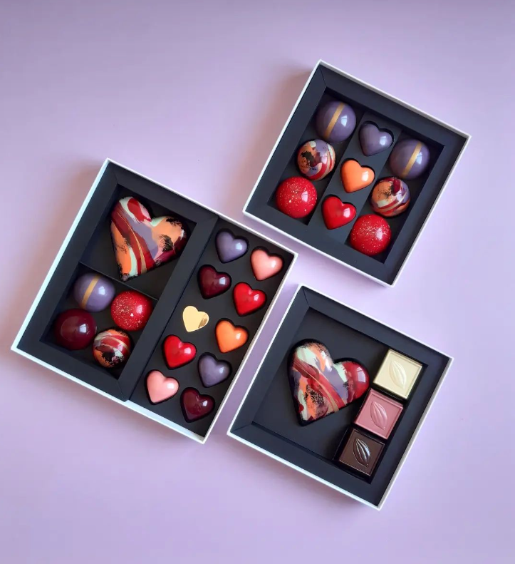 Förpackningslåda för kakor och chokladbakverk