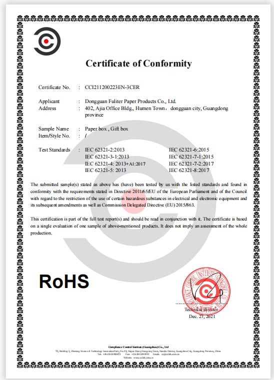 Certificate a