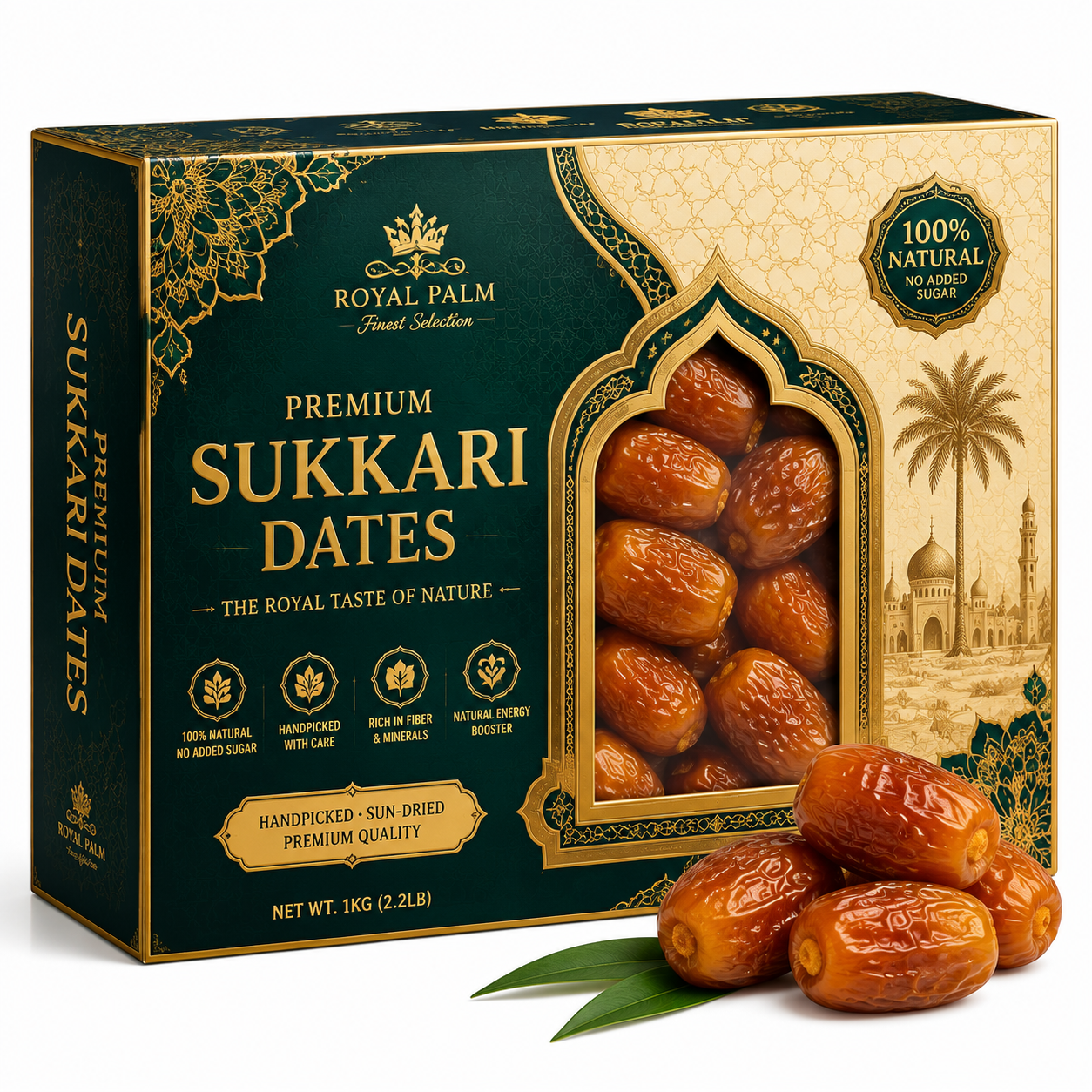 dates packaging for export