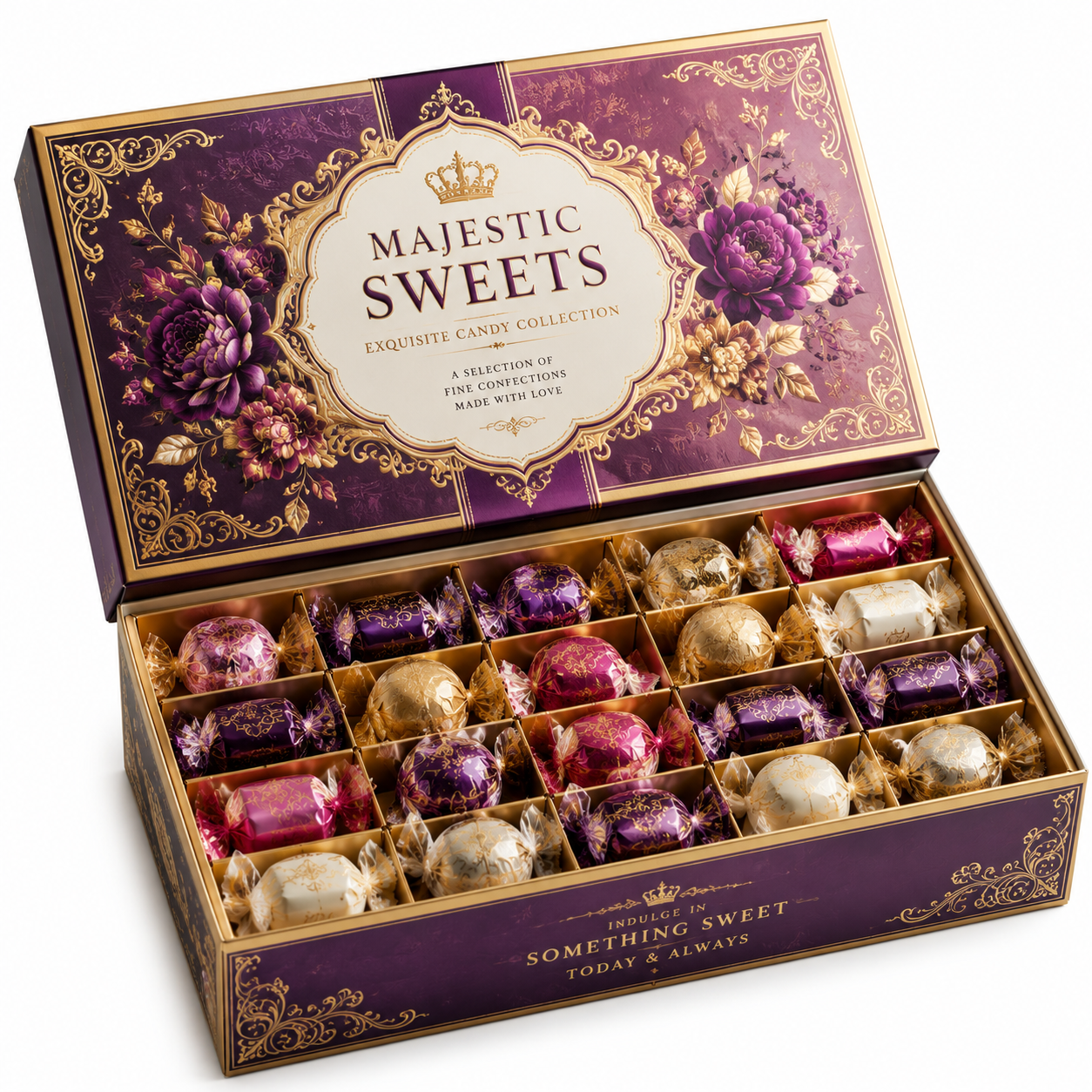 luxury candy box packaging