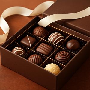 Chocolate box.