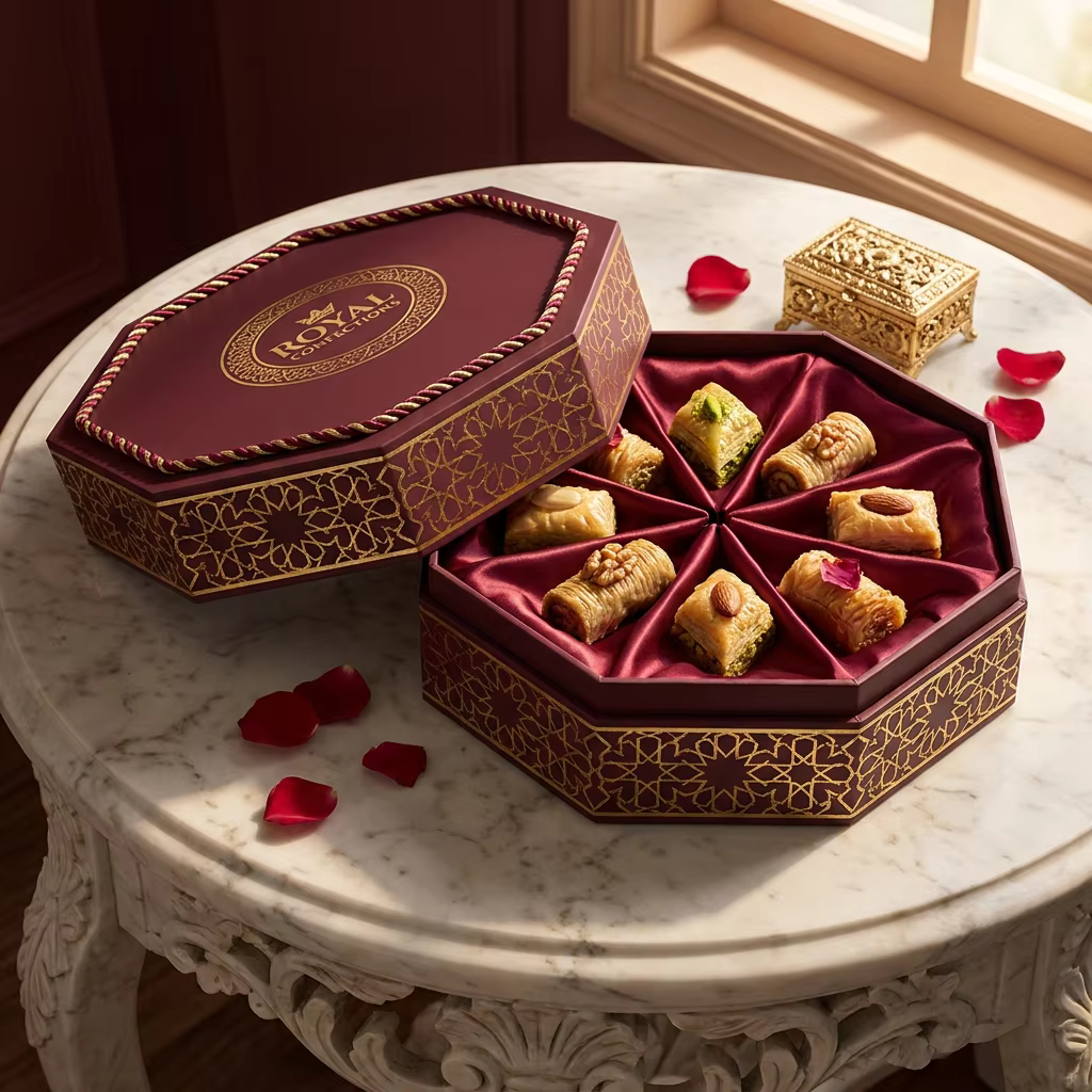 Customized high-end and elegant food box