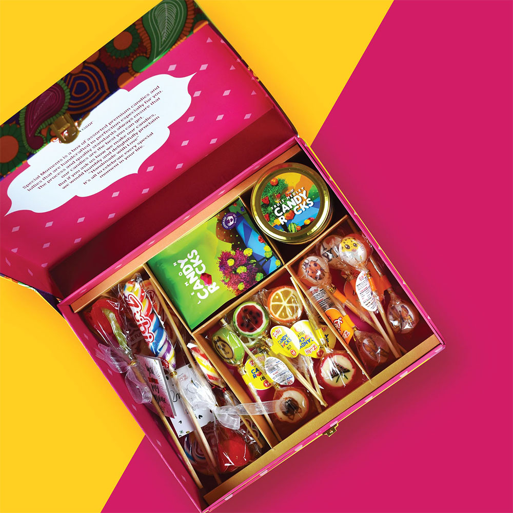 candy box with window
