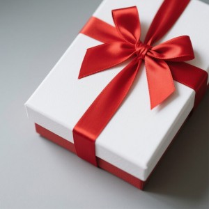 Hur man knyter en rosett på en presentask