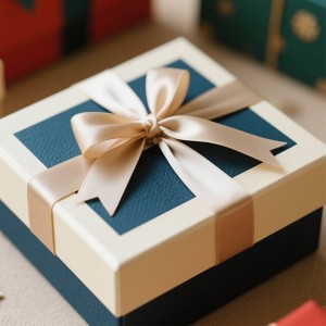 Hur man knyter en rosett på en presentask