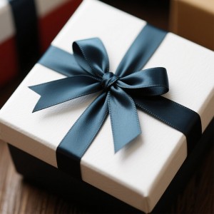 Hur man knyter en rosett på en presentask